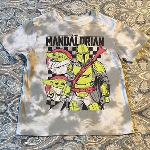 Star Wars Mandalorian Kids Tie-Dye T-Shirt